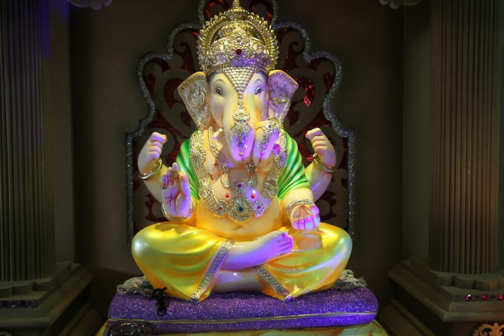 Photo Ganesha statue