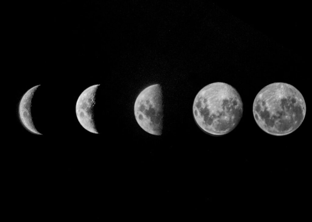 Photo Moon phases